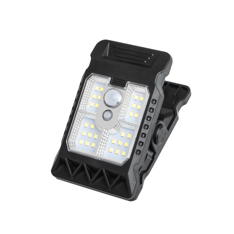 Upgraded Solar Clip Light - Motion Sensor Outdoor Camping & Garden Patio Light, Zero Electricity Cost-VEX