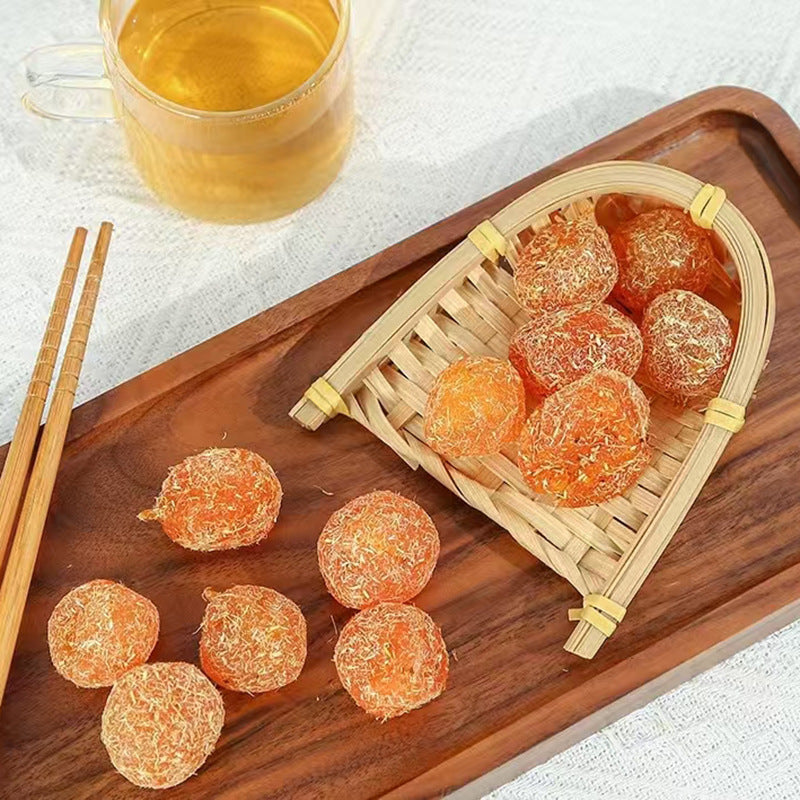 Premium Preserved Kumquat with Licorice - Natural Throat Comfort Snack, 100% Real Fruit.-XXS