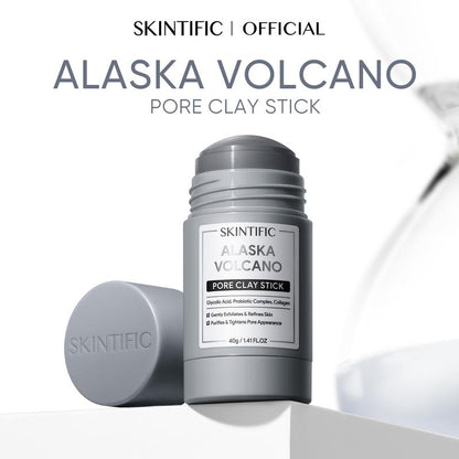 Alaska Volcano Pore Clay Stick | Deep Cleansing Blackhead Remover | Oil Control & Pore Minimizing Mask-TTT