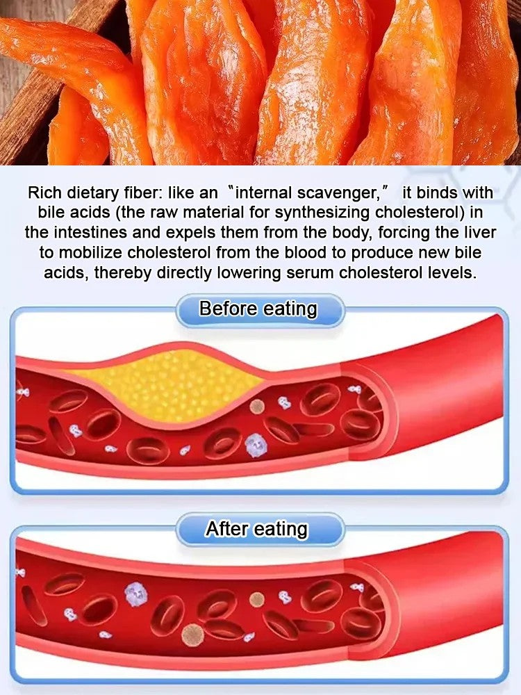 Soft and Sweet Skin-On Dried Sweet Potato