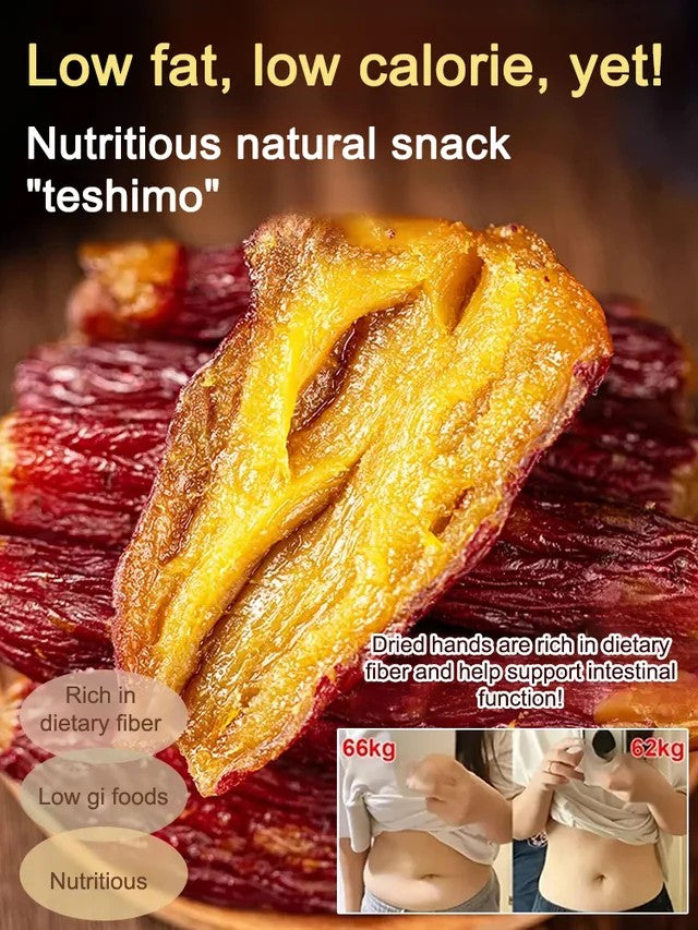 Soft and Sweet Skin-On Dried Sweet Potato