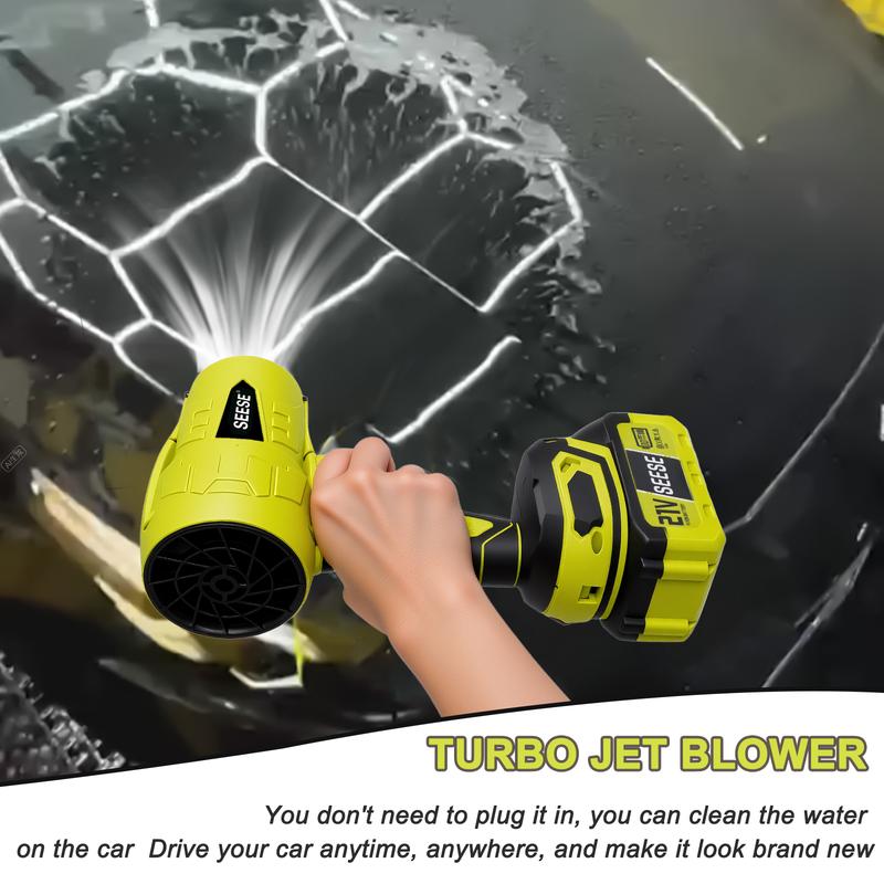 Cordless Electric Air Blower | 21V Rechargeable High Power Dust Blower | Portable Leaf & Dust Cleaner for Home, Car & Outdoor-TTT
