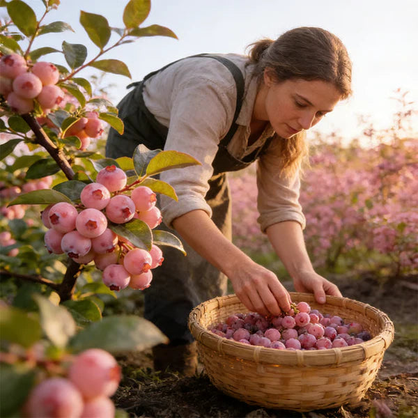 🔥50K+ SOLD!💟Premium Pink Blueberry Seeds🌱-😋A Uniquely Delightful Taste-YOY