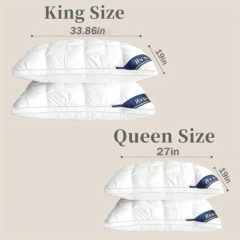 Luxury Hotel Quality Bed Pillow | Ultra Soft & Fluffy Support Pillow | Breathable Neck Support for Better Sleep-TTT