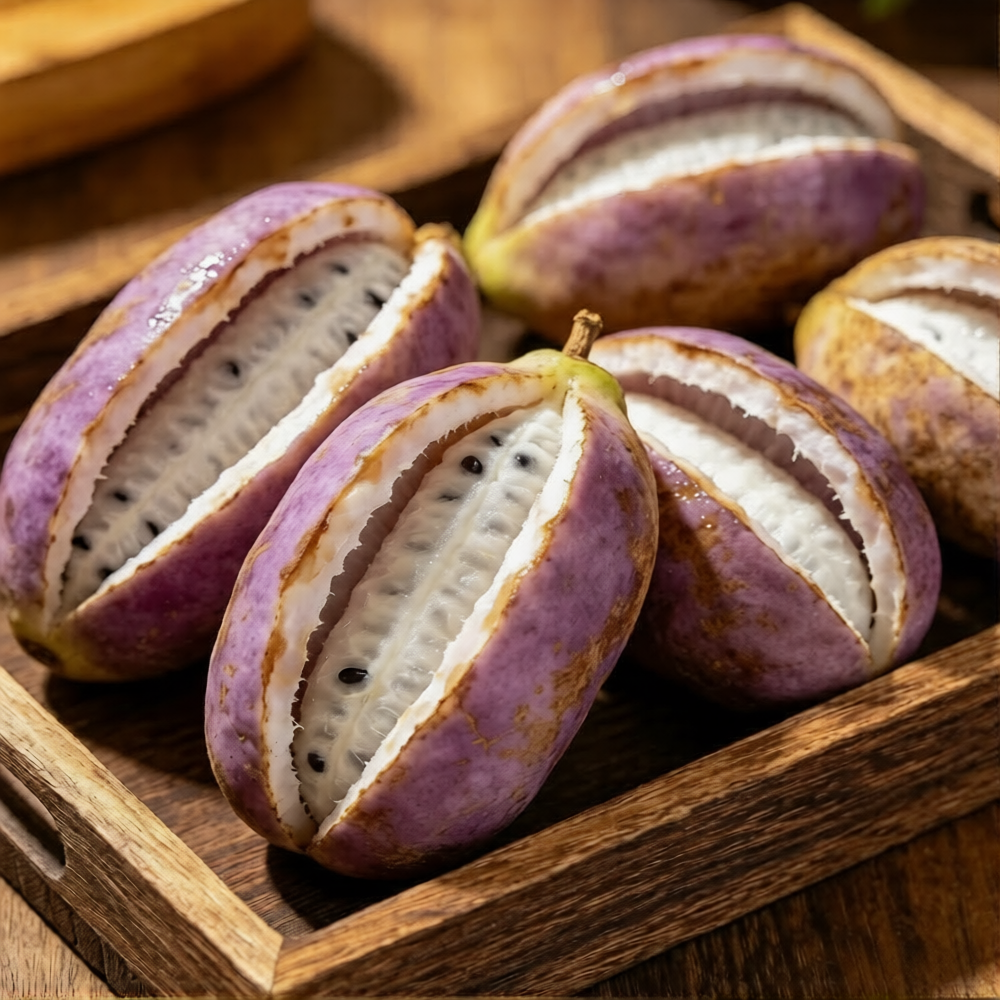 Rare Akebia Quinata Seeds - Grow Your Own Chocolate Vine with Sweet Purple Fruits.-XXS