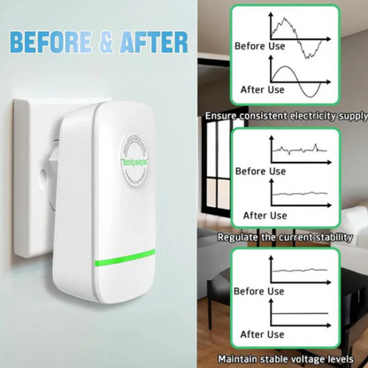 Smart Home Energy Saving Device, Plug-in Power Saver for Household Appliances.-XXS