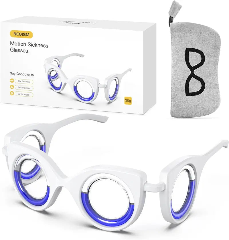 👀Portable Motion Sickness Glasses for Adults & Kids-OKN