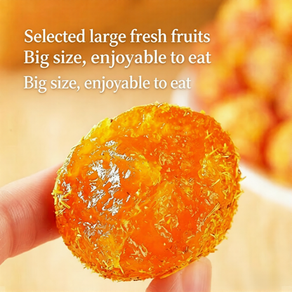 Premium Preserved Kumquat with Licorice - Natural Throat Comfort Snack,  100% Real Fruit.-XXS