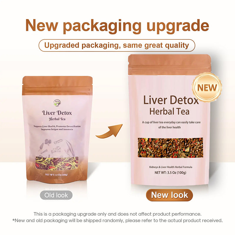 🍵🍵🍵Liver & Kidney Detox Cleanse Tea💚💚💚 | Milk Thistle, Dandelion & Goji Berry Blend for Bloating, Bad Breath & Acne Relief-VEX