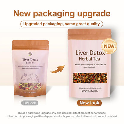 🍵🍵🍵Liver & Kidney Detox Cleanse Tea💚💚💚 | Milk Thistle, Dandelion & Goji Berry Blend for Bloating, Bad Breath & Acne Relief-VEX