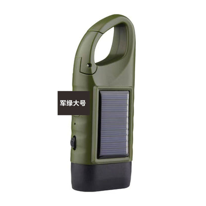 Solar Emergency LED Flashlight, Portable Rechargeable Must-Have-SUY