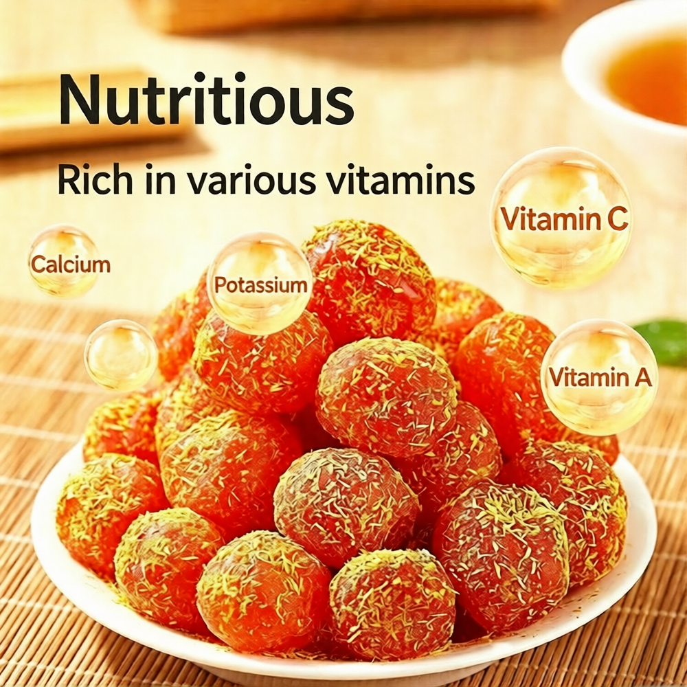 Premium Preserved Kumquat with Licorice - Natural Throat Comfort Snack,  100% Real Fruit.-XXS