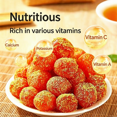 Premium Preserved Kumquat with Licorice - Natural Throat Comfort Snack,  100% Real Fruit.-XXS