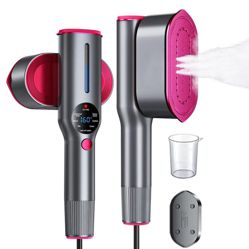 Portable Handheld Garment Steamer | Fast Heat Steam Iron for Clothes | Wrinkle Remover with Water Tank for Home & Travel-TTT