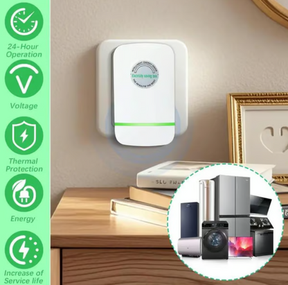 Smart Home Energy Saving Device, Plug-in Power Saver for Household Appliances.-XXS