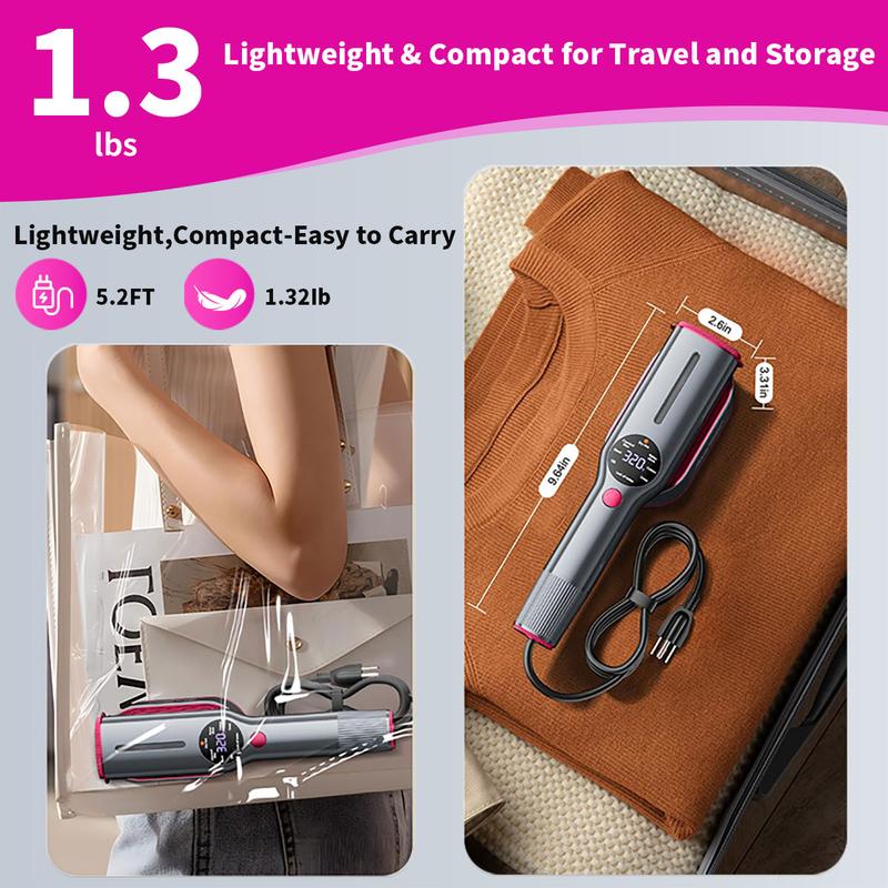 Portable Handheld Garment Steamer | Fast Heat Steam Iron for Clothes | Wrinkle Remover with Water Tank for Home & Travel-TTT