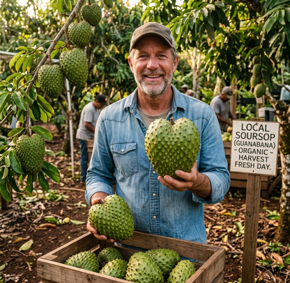 🌲Premium Sugar Apple: Nature's Creamiest Tropical Dessert-OKN