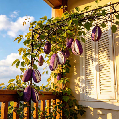 Rare Akebia Quinata Seeds - Grow Your Own Chocolate Vine with Sweet Purple Fruits.-XXS