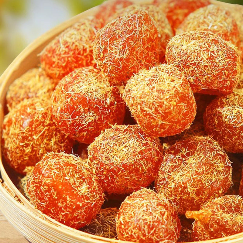 Premium Preserved Kumquat with Licorice - Natural Throat Comfort Snack,  100% Real Fruit.-XXS