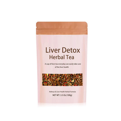 🍵🍵🍵Liver & Kidney Detox Cleanse Tea💚💚💚 | Milk Thistle, Dandelion & Goji Berry Blend for Bloating, Bad Breath & Acne Relief-VEX