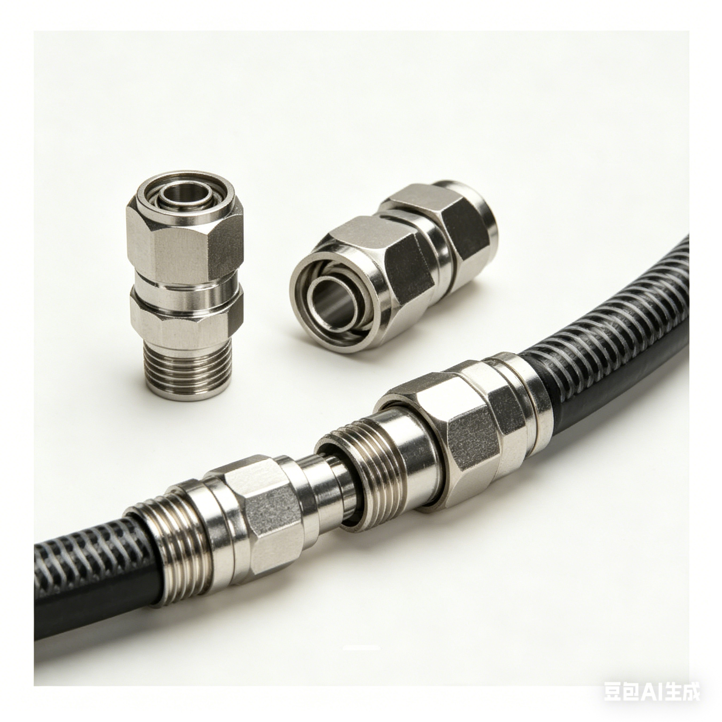 Radiant 4-16mm Heavy Duty Truck Air Line Push-to-Connect Fittings-SUY