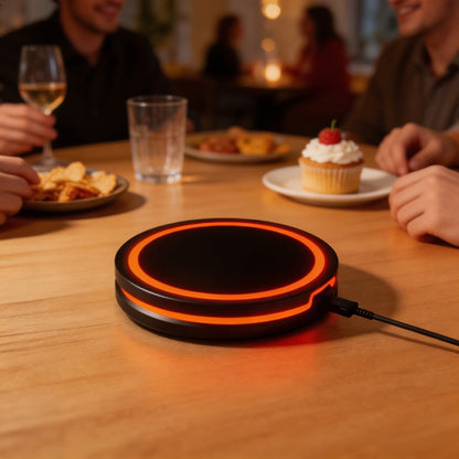 Smart LED Color-Changing Coaster – Your Stylish & Intelligent Drink Companion-CJP