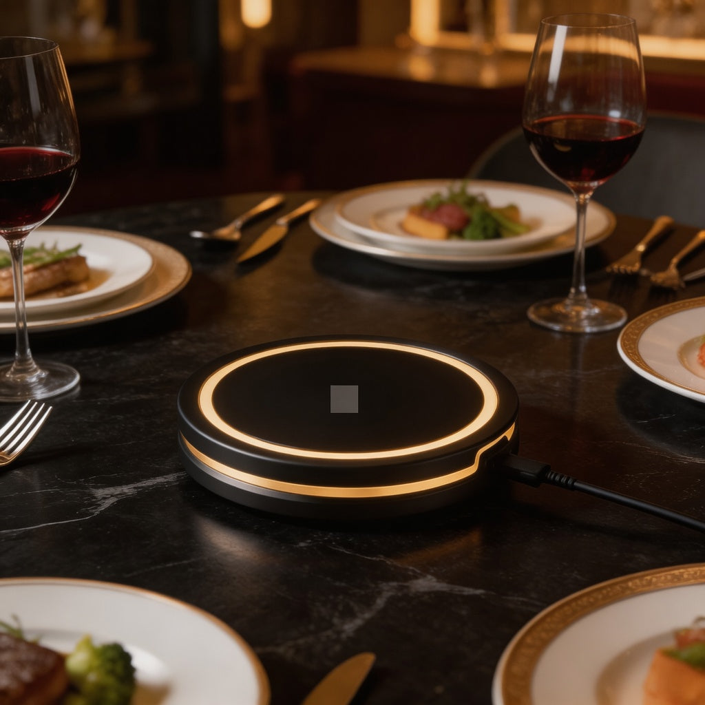 Smart LED Color-Changing Coaster – Your Stylish & Intelligent Drink Companion-CJP