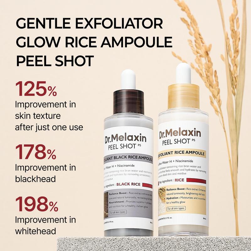 [Dr.Melaxin Official] 🍚 🍚 Solves 99% of skin problems🧴🧴 Your gentle yet powerful exfoliating product!-VEX