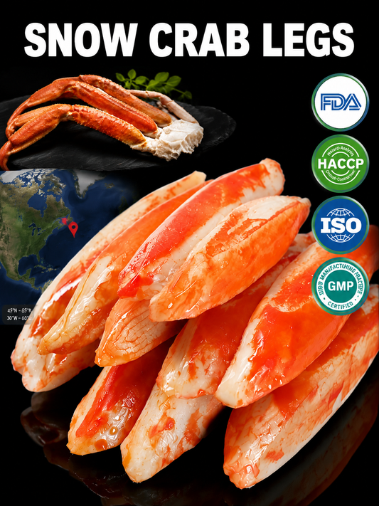 🦀High Protein Crab Leg Seafood Snack, Low Carb Friendly, Ready-to-Eat Ocean Flavor Treat