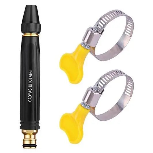 3-in-1 High Pressure Garden Hose Nozzle – Adjustable Spray Gun with Jet, Fan & Shower Modes for Car Wash, Garden & Cleaning-YOY
