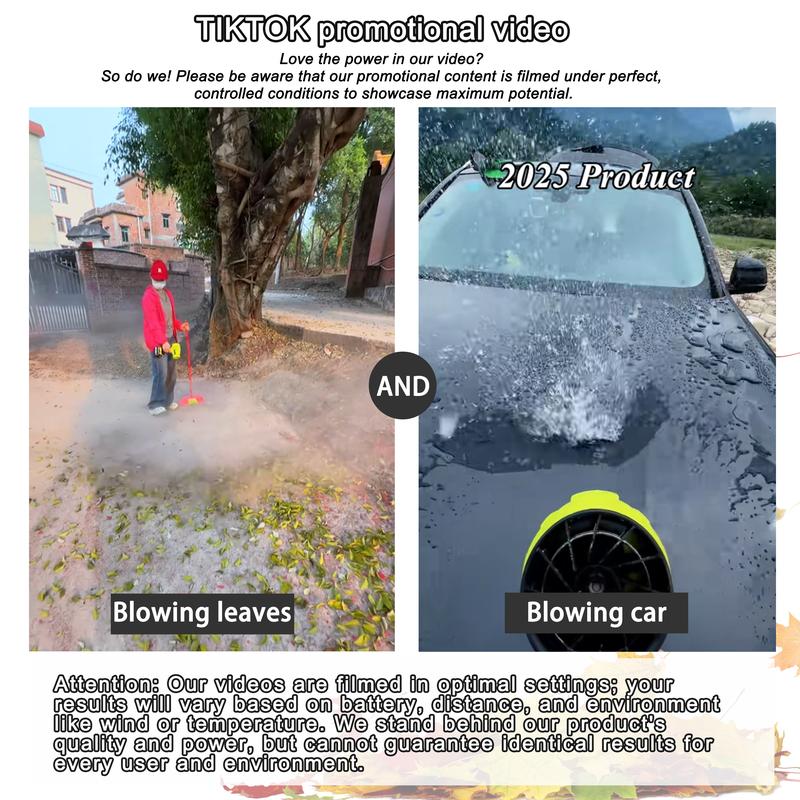 Cordless Electric Air Blower | 21V Rechargeable High Power Dust Blower | Portable Leaf & Dust Cleaner for Home, Car & Outdoor-TTT