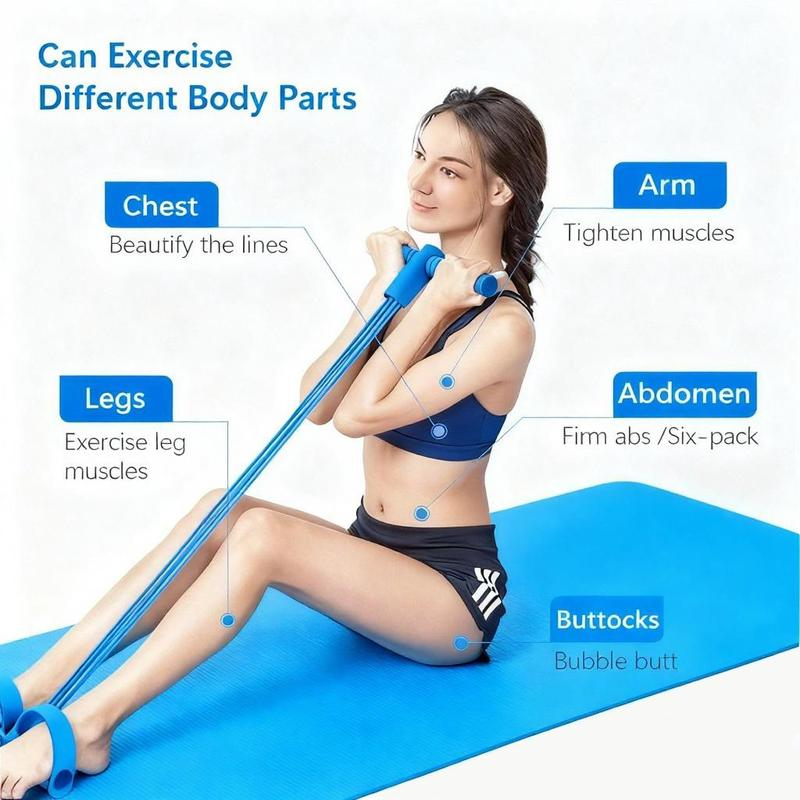 Foot Pedal Resistance Band - Full-Body Home Workout Trainer-VIM
