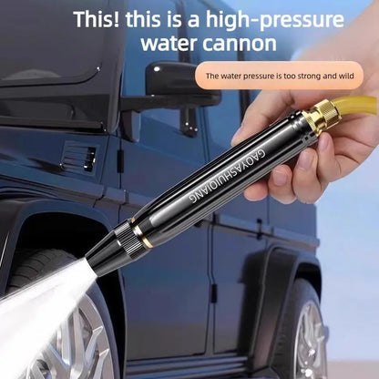 3-in-1 High Pressure Garden Hose Nozzle – Adjustable Spray Gun with Jet, Fan & Shower Modes for Car Wash, Garden & Cleaning-YOY