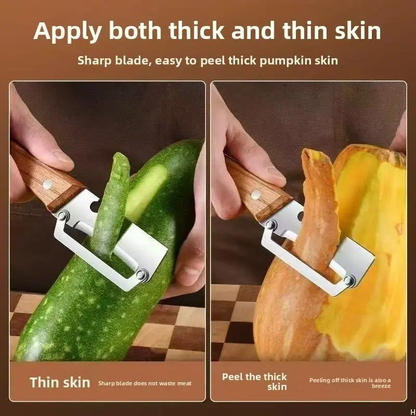 Multi-Functional Thickened Stainless Steel Peeler for Pineapple and Sugar Cane-VIM