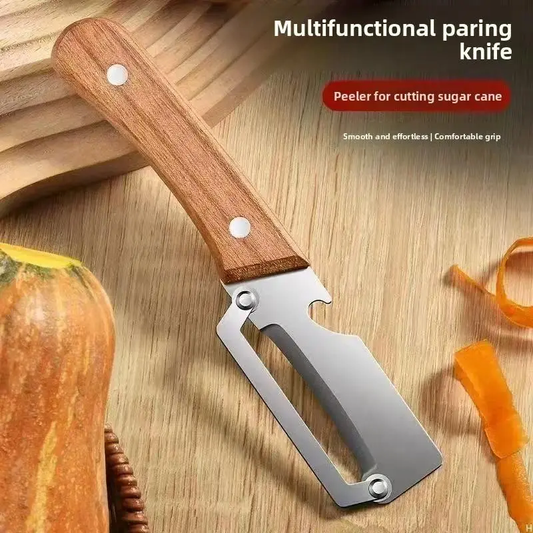 Multi-Functional Thickened Stainless Steel Peeler for Pineapple and Sugar Cane-VIM
