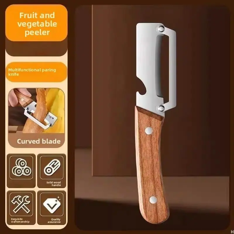 Multi-Functional Thickened Stainless Steel Peeler for Pineapple and Sugar Cane-VIM